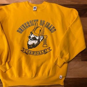 Vintage 1991 Idaho Vandals Russell Sweater